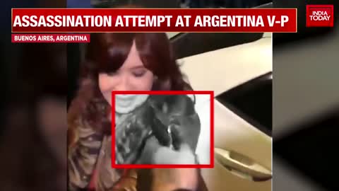 Assassination Attempt On Argentina's Vice President Cristina Fernandez | WATCH