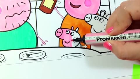 Colorindo Peppa Pig