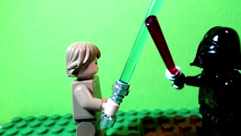 Vader Battles Luke(smoother animation)