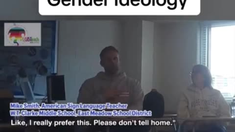 Teachers Exposed in classroom pushing gender ideology agenda