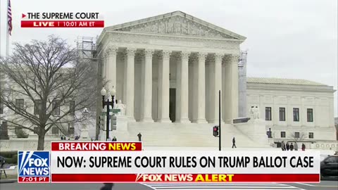 Supreme Court Hands 9-0 Victory To Trump In Colorado Ballot Case