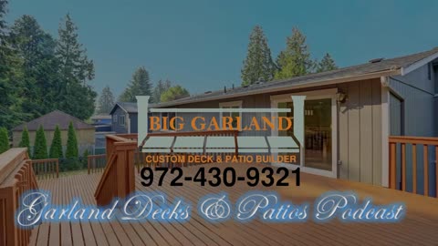 Garland Decks & Patios | 972-430-9321