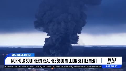 Norfolk Southern Reaches 600 Million Settlement