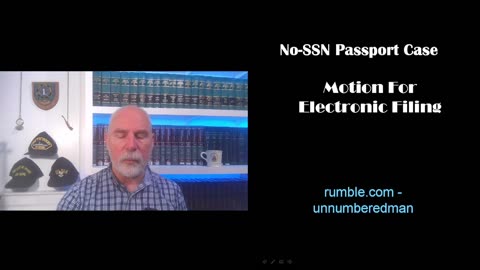 No-SSN Passport Case - Motion for Electronic Filing