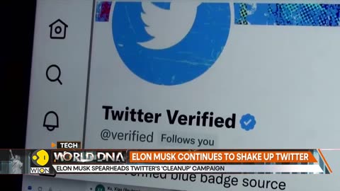 Elon Musk spearheads Twitter's 'cleanup' campaign | Latest World News | World DNA | WION