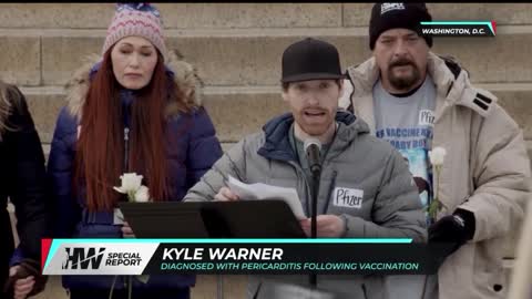 Kyle Warner Vaccine Injured Challenges Fauci & Walensky | Defeat The Mandates DC