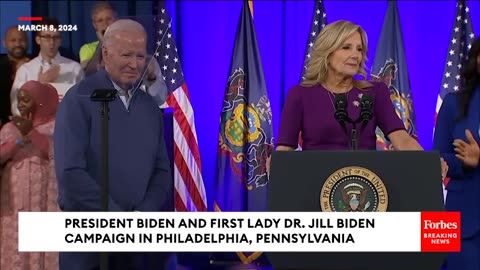 BREAKING- Biden Says Trump Is Trying To 'Take Away Our Freedoms' At Post-SOTU Philadelphia Speech