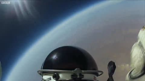 Jumping From Space! Red Bull Space Dive-BBC