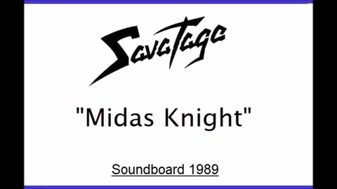 Savatage - Midas Knight (Live in Eindhoven, Netherlands 1989) Soundboard