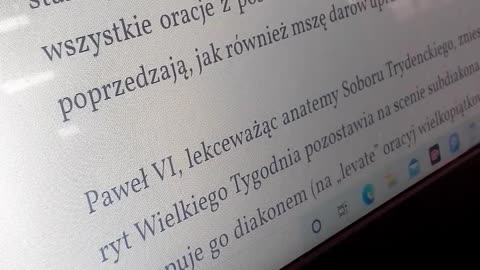 UWAGA !!!! POSOBOROWA TRADYCJA BRACTWA LEFEBRYSTÓW JANA XXIII !!! Część 1 z 3