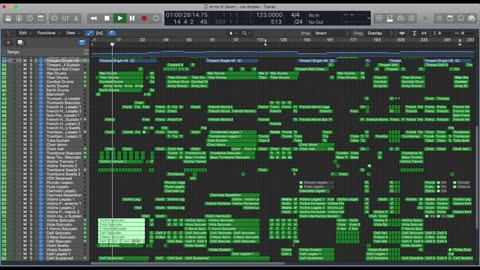 ARMY OF DOOM 🎵 Logic Pro X Template Download 🎵 Jon Brooks (Epic and Cinematic Orchestral Film Score)