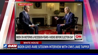 Biden gives rare sit down interview with CNN's Jake Tapper