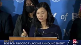 Mayor Wu: Unvaccinated Will Now Be Banned from Boston’ Restaurants, Gyms, Theaters