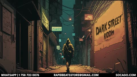 2023 Dancehall Instrumental - Dark Street Riddim / Hip Hop Type Beat