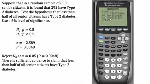 Lecture 19L - Single proportion test (6.3)