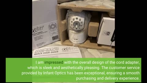 See Reviews: Infant Optics Official Power Cord Adapter for DXR8 PRO Monitor Unit NOT for Camera...