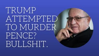 Trump attempted to murder Pence? Bullshit.
