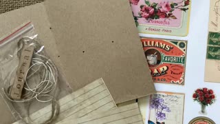 Make Your Own Junk Journal Kit - All The Elements and Instructions Included ❤️