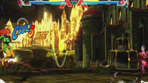 Ultimate Marvel VS Capcom 3 Arcade Mode Phoenix Firebrand Tron PlayStation 4