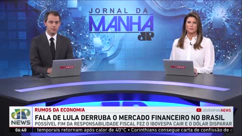 Fala de Lula impacta mercado financeiro do Brasil