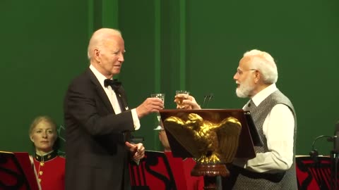 Biden hosts Indian PM Modi at White House state dinner