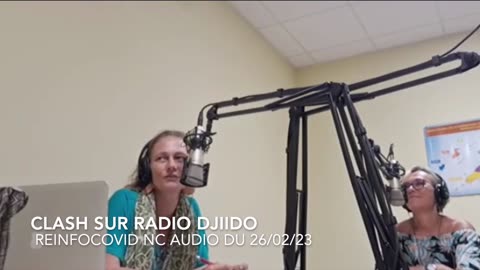 Brigitte et Gaëlle à l'émission CLASH de Maurice sur Radio Djiido (audio) 26/02/23