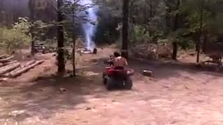 My frust electric ATV years ago