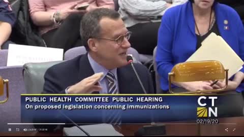 Public Health Committee Hearing Aluminum in Vaccines Stay In The Brain