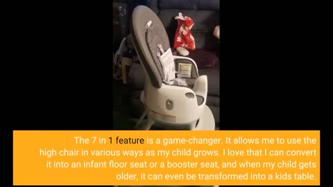 Skim Comments: Graco Floor2Table 7 in 1 High Chair Converts to an Infant Floor Seat, Booster...