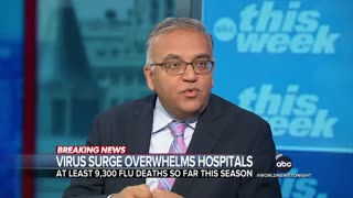 Virus surge overwhelms hospitals across the country