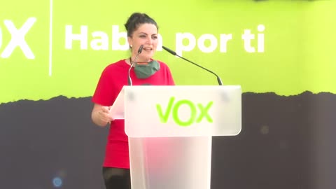"En el País vasco rige una dictadura". "Cada voto a VOX el 12J" pondrá fin a esa "ley del silencio"