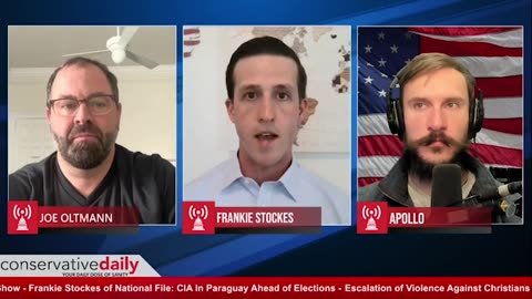 Conservative Daily: Good VS. Evil, The Extinction Campaign with Frankie Stockes of National File