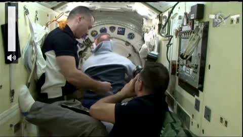 U.S. astronaut returns to earth after record ISS mission