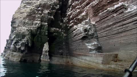 Sea Kayaking dramatic arches & passages Scotland