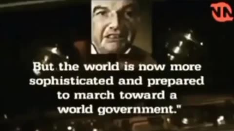 Rockefeller’s 1991 leaked speech will give you the chills. Take a listen and watch carefully.