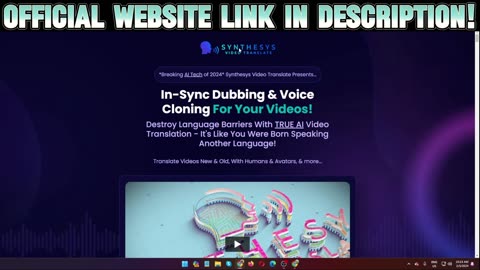 Synthesys Video Translate Review 🔥Translate Your Videos Into Other Languages With LIP SYNC - LIVE!