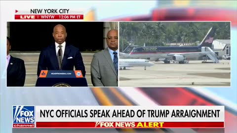Mayor Eric Adams sends a message to Trump supporters: “Control yourselves. New York City is our home, not a playground for your misplaced anger. We are the safest large city in America…”