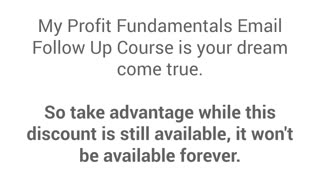 Profit Fundamentals Unleashed: Your Roadmap to Thrive Online