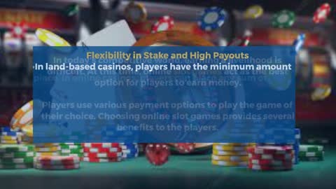 Important Benefits of Playing Online Slot