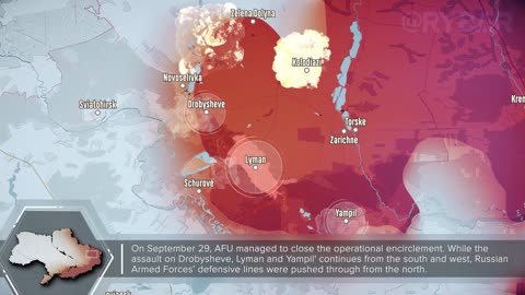 RYBAR Siege of Liman Sept 29-30, 2022