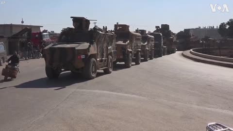 Turkish Military Convoy Enters Syria's Idlib Province