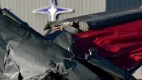 Spectators watched in horror as two vintage planes collided midair in the skies above Dallas