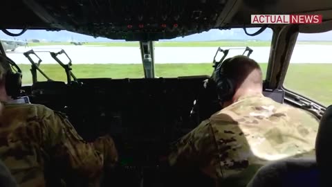 C-17 Globemaster III Pilot Rushes Emergency to Take Off at Full Speed U.S. Air Force