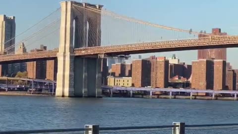 Manhattan Skyline 🇺🇸 Brooklyn 🎄 New York City 🍎 NYC 🚕 NY USA 🗽Travel vlog - Christmas Holiday Season