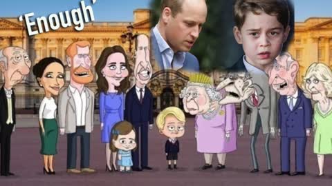 NEW CARTOON SERIES MOCKING ROYALS. UNFAIR TREATMENT OF PRINCE GEORGE. WILL PALACE REACT?