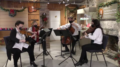 Holiday Music String Quartet At Carl Sandburg National Historical Site
