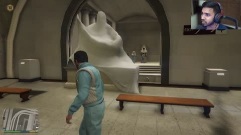 THE STATUE HEIST FROM LOS SANTOS MUSEUM - GTA V GAMEPLAY #104