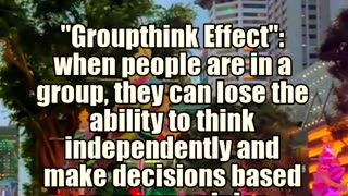 Group thought effect