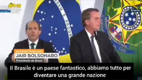 Bolsonaro: "La libertà non ha prezzo"
