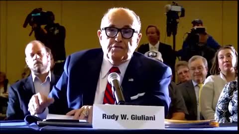Mayor Rudy Giuliani opening statements before Pennsylvania Senate Majority Policy Committee (Nov 25)